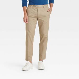 Goodfellow & Co - Men's Extended Tab Slim Fit Trousers - Goodfellow  Khaki